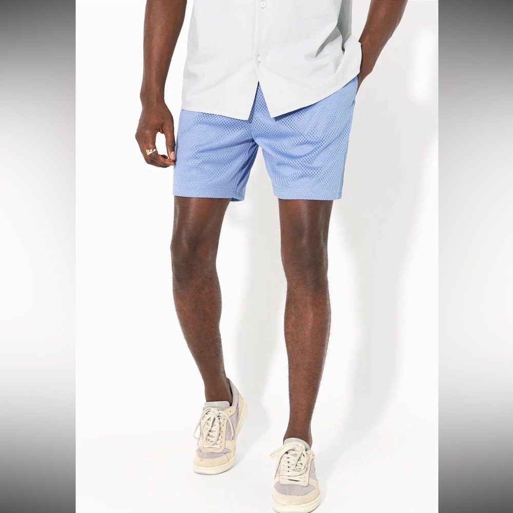 John Elliott AAU Mesh Shorts Size 1 Small Light Blue